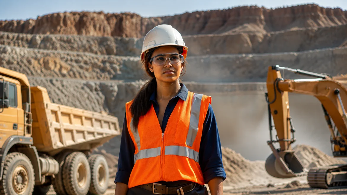 Mining site imagery
